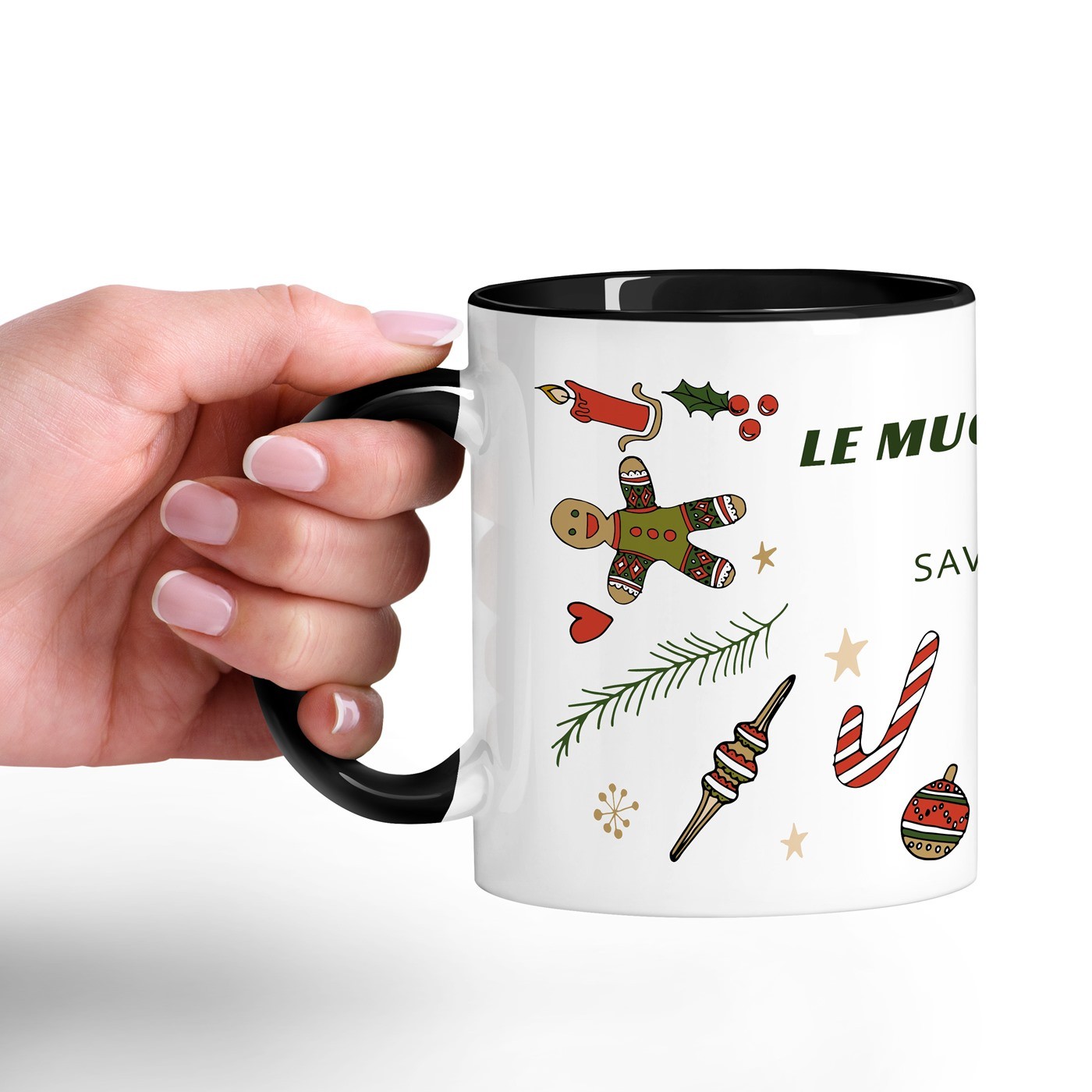 Mug de cerámica personalizado Murrano para mujer