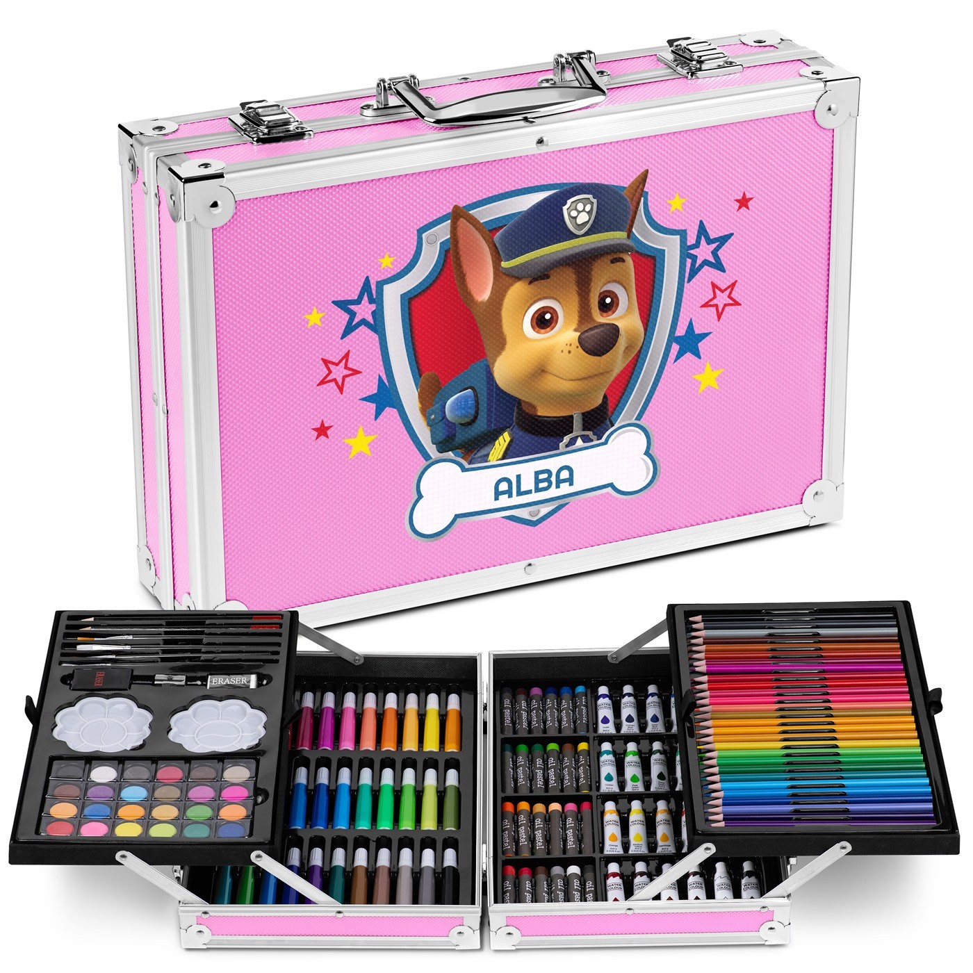 Pat' Patrouille Personalized Pink Art Kit