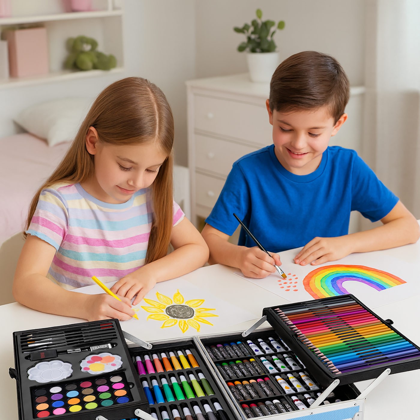 Murrano Custom Coloring Case Blue with Stitch for Grandson's Birthday