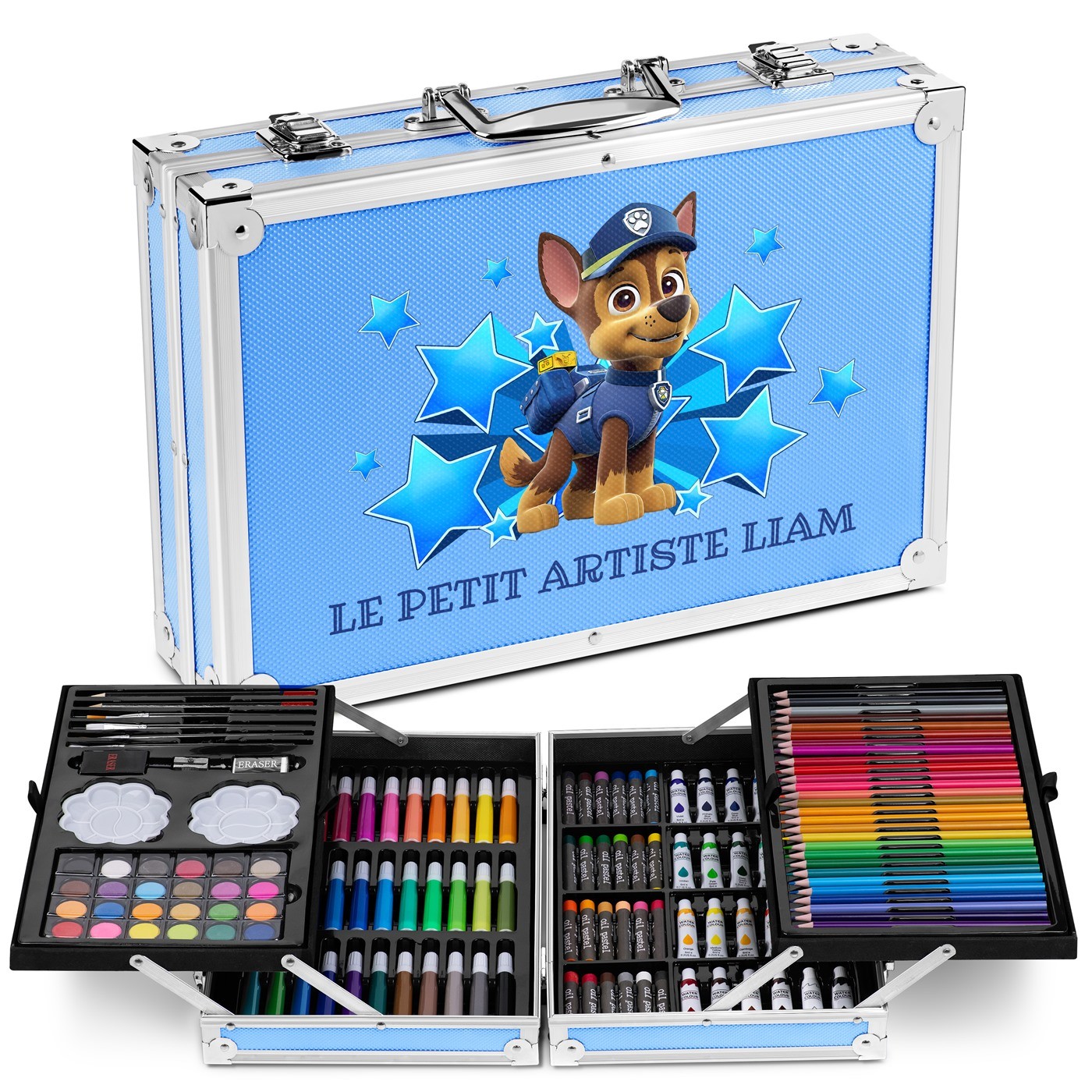 Pat' Patrouille Personalized Blue Art Kit by Murrano