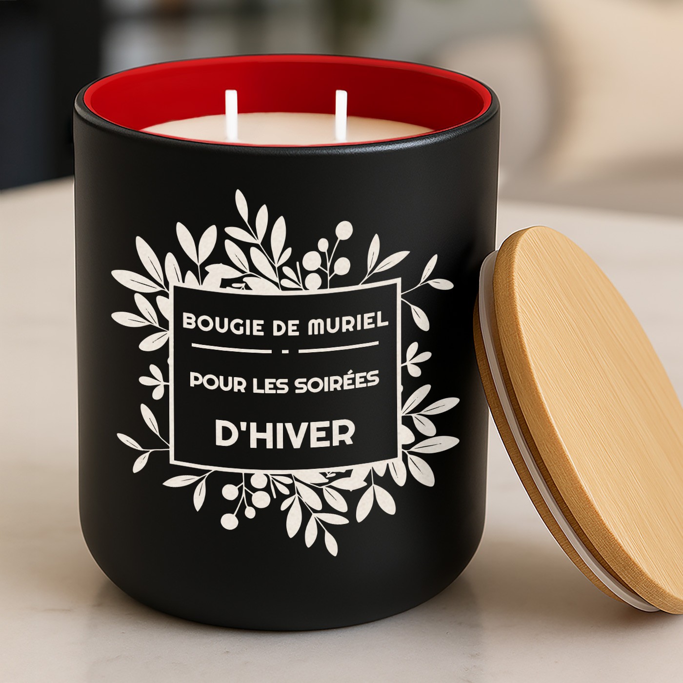 Murrano Soy Wax Candle for Fiancée's Birthday