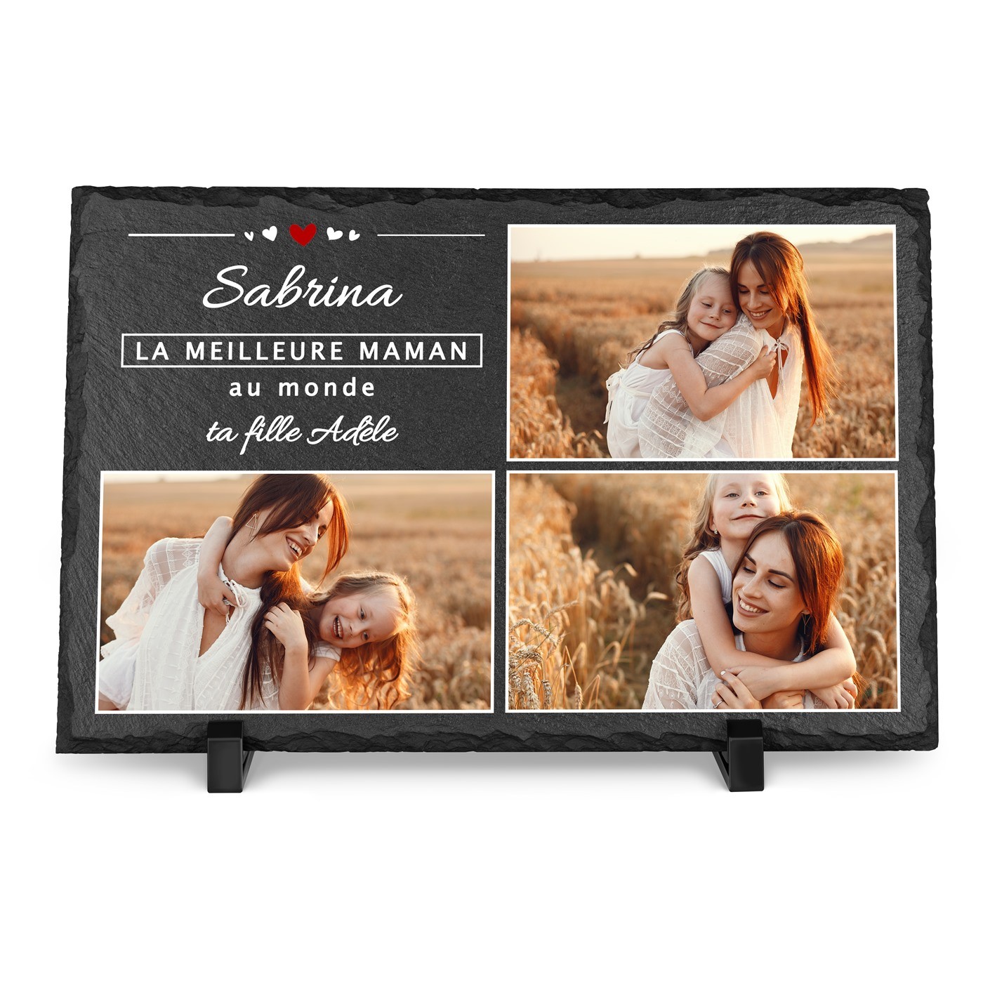 Murrano Blackboard with Photo Print for Mother's Day