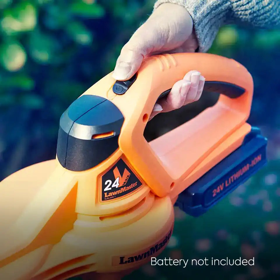 Soplador de hojas inalámbrico LawnMaster 24 V | Batería no incluida