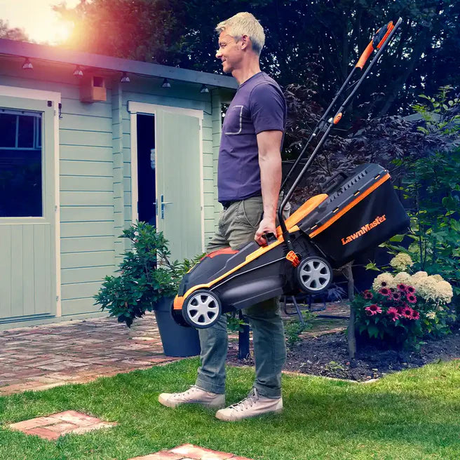 Tronzadora de césped inalámbrica LawnMaster 24V 32 cm