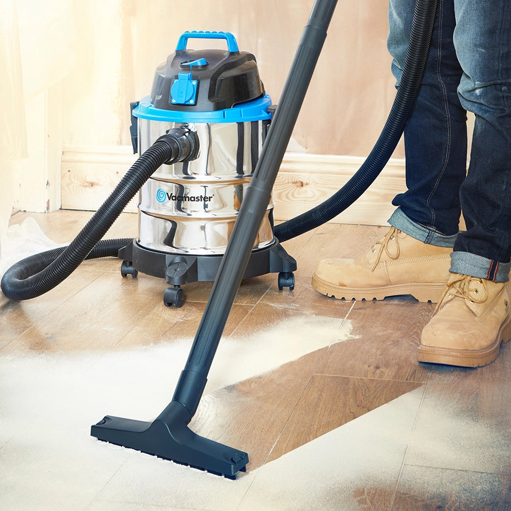 Aspiradora húmeda y seca Vacmaster 20 PTO de acero inoxidable