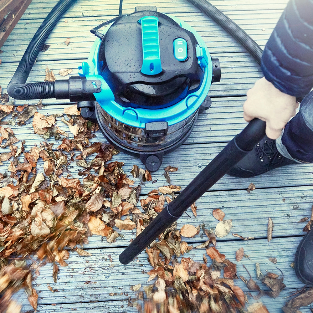 Aspiradora húmeda y seca Vacmaster 20 PTO de acero inoxidable