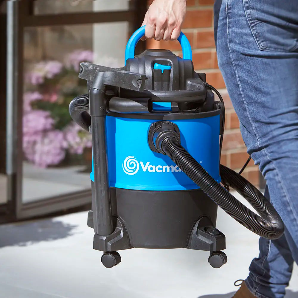 Aspiradora Vacmaster para desechos secos y húmedos con soplador de hojas desmontable