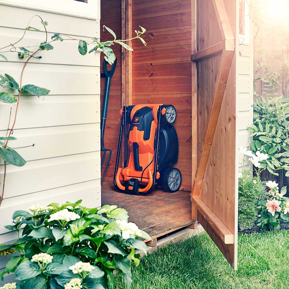 Cortacésped sin cable LawnMaster 24V 34 cm