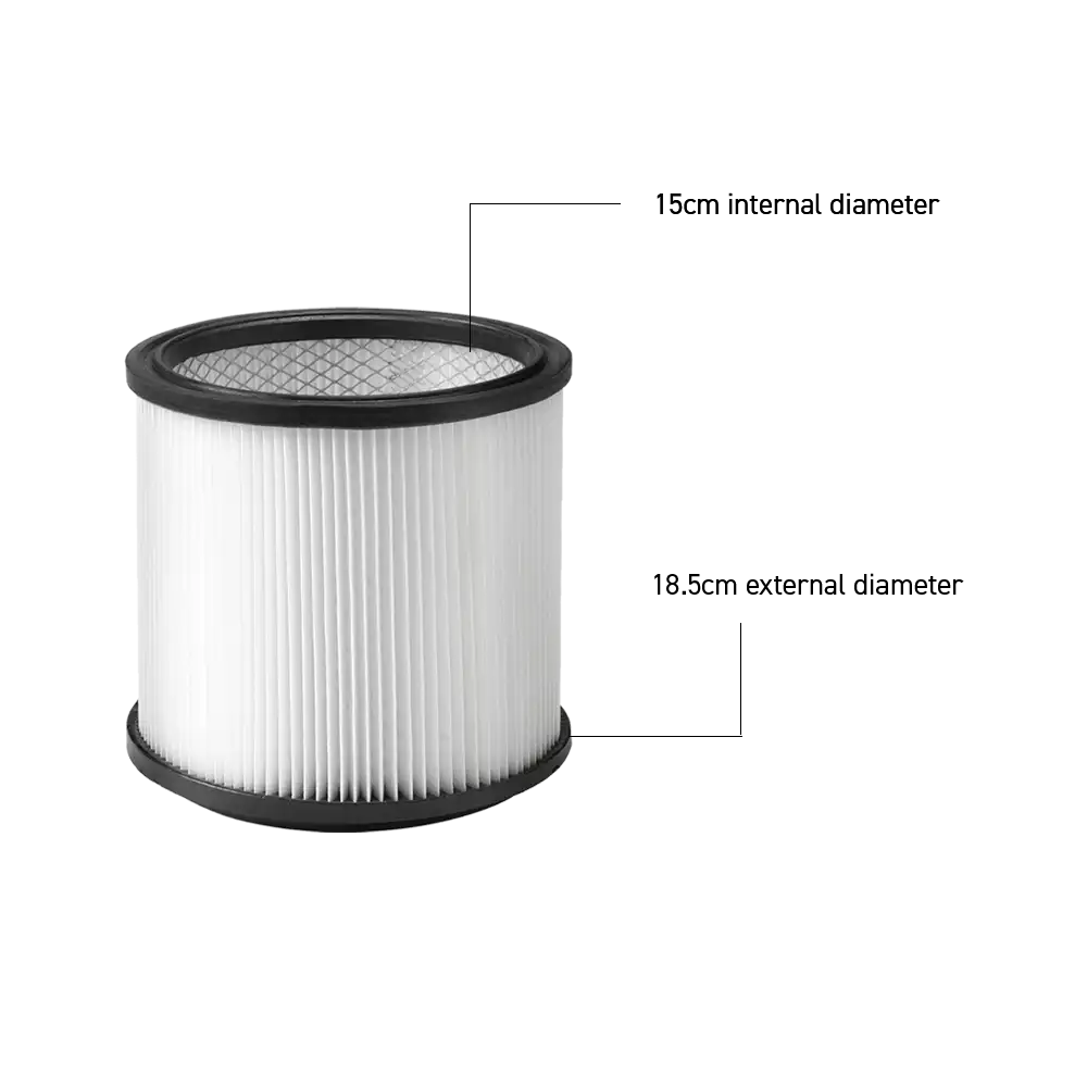 Vacmaster Double-Use Dry & Wet Filter Cartridge