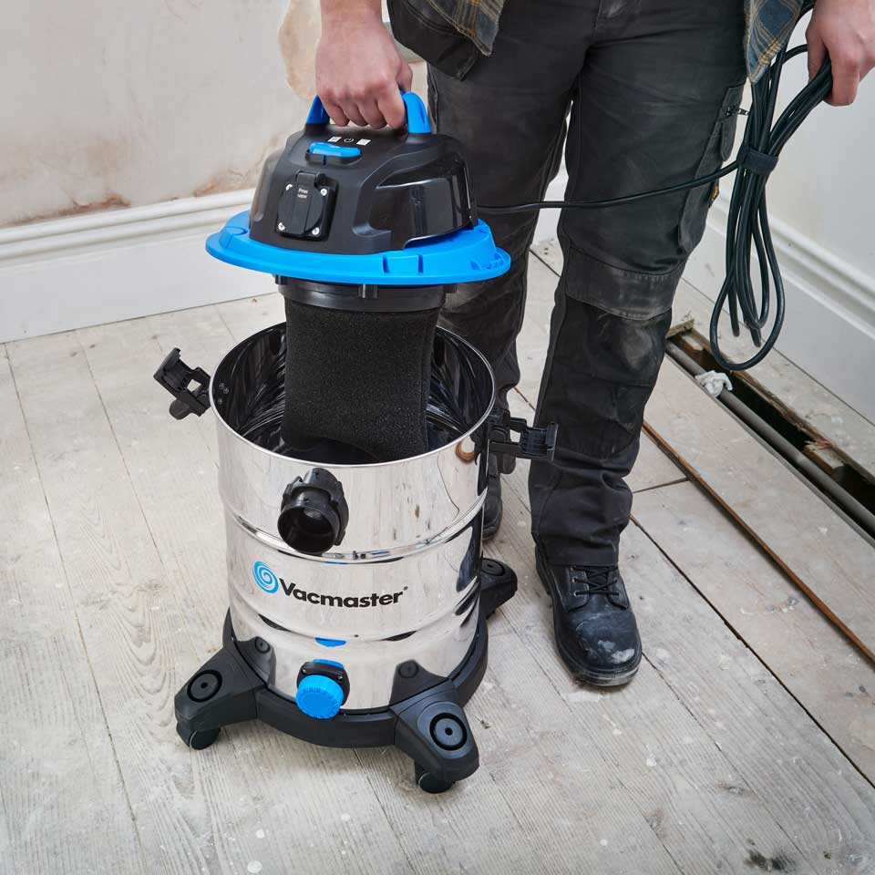 Aspiradora de agua y polvo Vacmaster Power 30 PTO