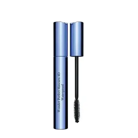 Máscara impermeable de pestañas Clarins 4D, volumen y definición