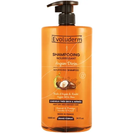 Champú nutritivo de argán EVOLUDERM 1 L