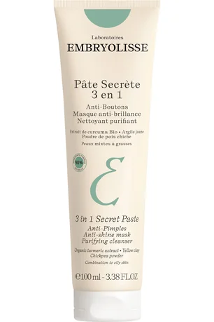 Mascarilla facial matificante 3 en 1 Embryolisse, 100 ml
