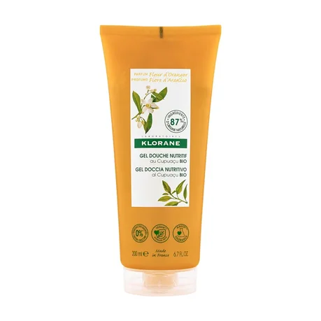 Gel de ducha nutritivo de naranjo Klorane 200 ml