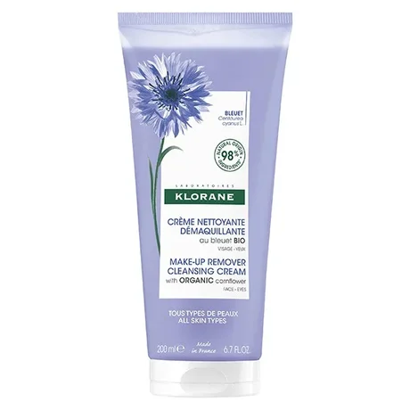 Crème nettoyante démaquillante Bio Acian Klorane 200 ml