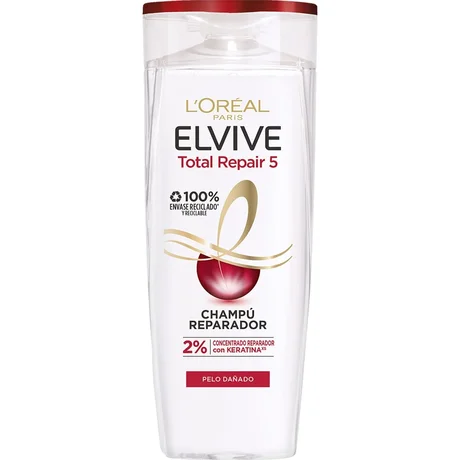 Shampoing réparateur Elvive Total Repair 5 L'Oréal, 400 ml (soin des cheveux abîmés)