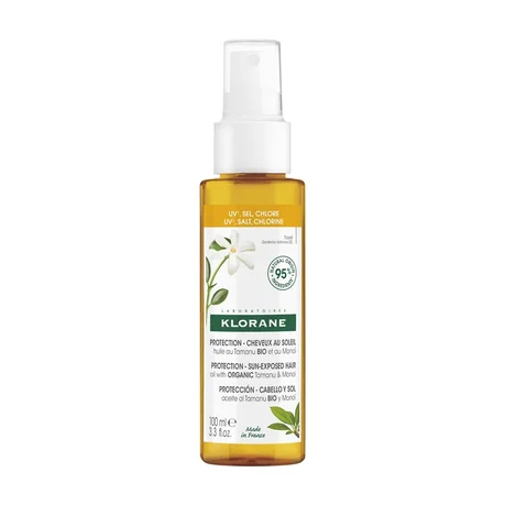 Aceite Protector Solar Klorane de Tamanu y Monoí 100 ml