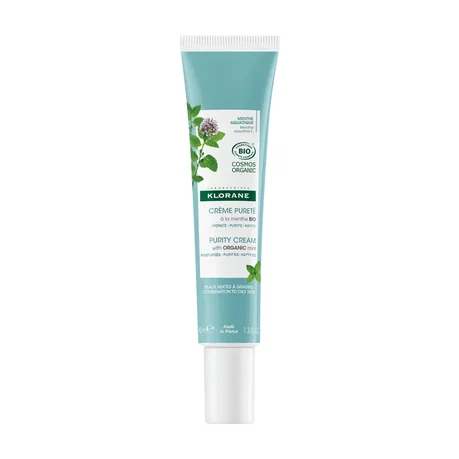 Crema purificante de menta orgánica Klorane 40g