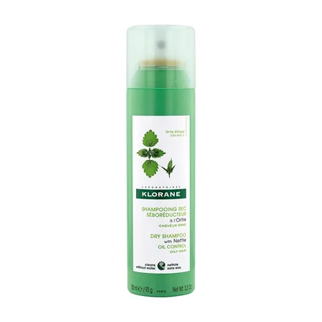 Champú seco de Ortiga de Klorane, 150 ml