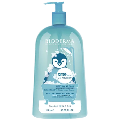 Bioderma ABCDerm Gentle Cleansing Gel 1000ml