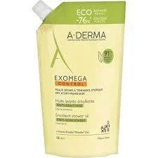 Aceite limpiador reciclable Exomega A-Derma 500 ml