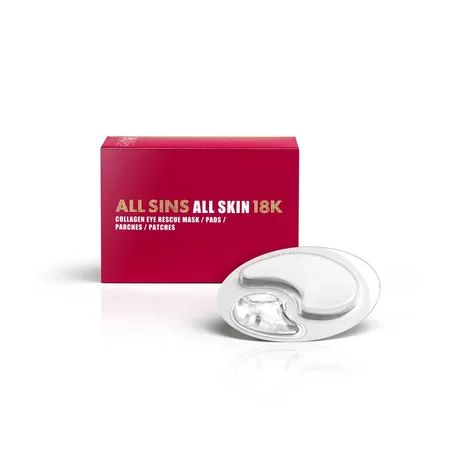 ALL SINS 18K Collagen Eye Rescue Mask (4 x 2 ud)