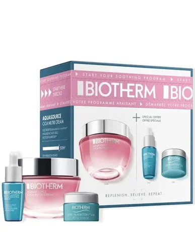 Biotherm Aquasource Cica Nutri Cream Set (50ml + 7ml + 5ml)