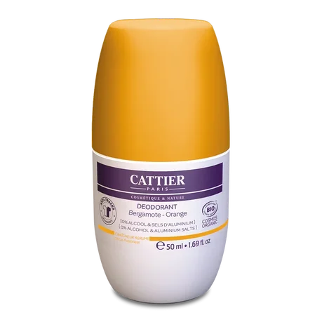 Desodorante Cattier de Bergamota y Naranja - 50 ml