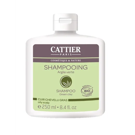 Champú de Arcilla Verde Cattier Ecológico 250ml