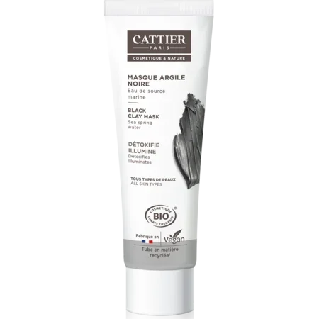 Cattier Black Clay Bio Mask 100ml
