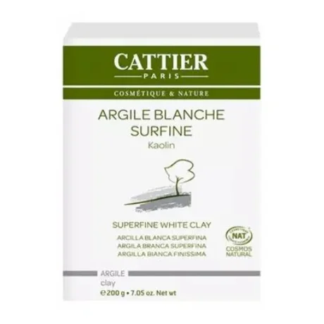 Cattier Superfine White Clay 200g