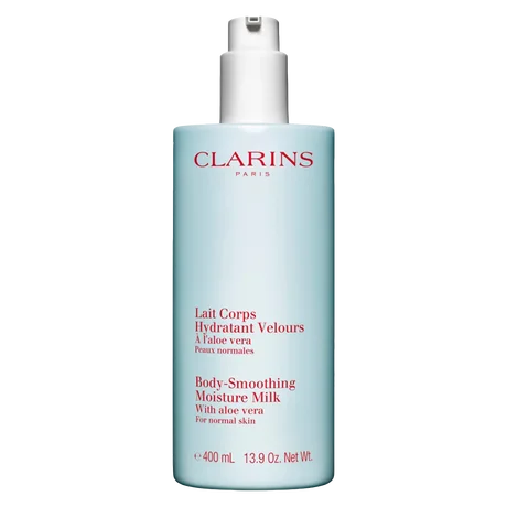 Lotion corporal hidratante Clarins con aloe vera, 400 ml