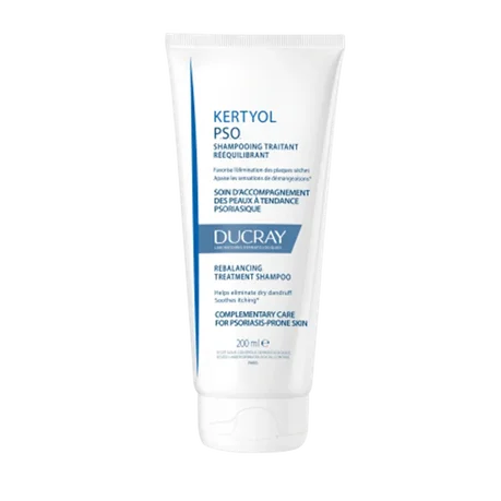 Shampoing DUCRAY Kerytol-PSO 200 ml (200 ml, Réduit les irritations du cuir chevelu)