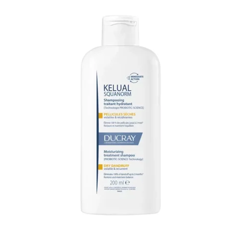 Champú regulador Kelual Squanorm para cabello seco - DUCRAY