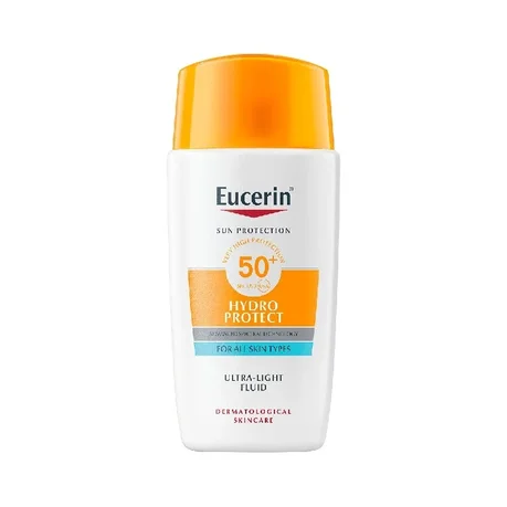 Fluide de protection solaire Eucerin Hydro Protect Ultra Léger SPF 50+ 50 ml