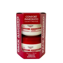 Pack Crème Eucerin PH5 75 ml (2x)