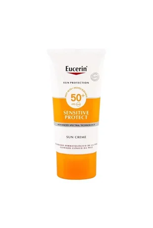 Protector solar Eucerin Sensitivo Proteger FPS 50+ 50 ml