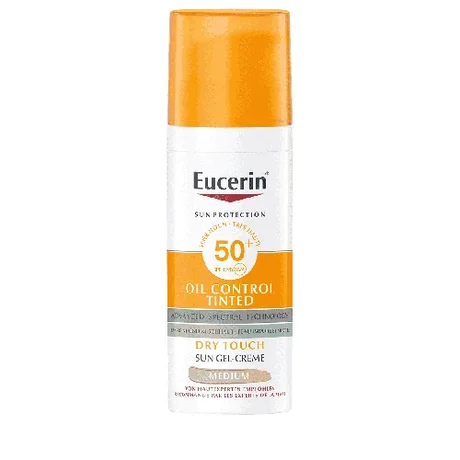 Crema solar Eucerin CC con Color, 50 ml