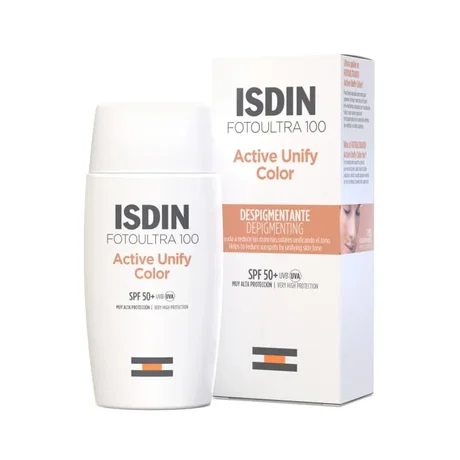 ISDIN Photo Ultra 100 Fluido de Fusión Unificador Activo FPS 50+ 50 ml