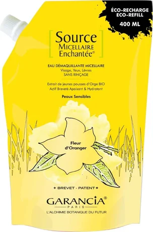 Recarga de agua micelar Garancia Encantada Flor de Naranja - 400 ml