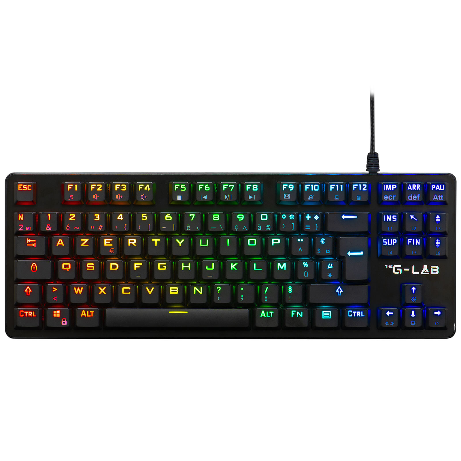 The G-Lab Keyz Platinum TKL 