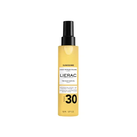 Huile solaire du corps soyeuse Sunissime Lierac SPF 30 150 ml
