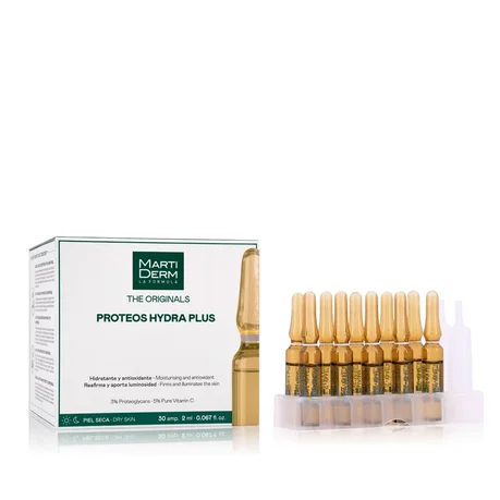 Ampolletas Proteos Hydra Plus de MARTIDERM - 30 unidades