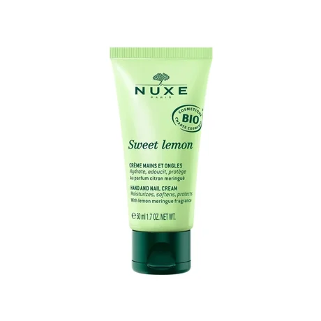 Crème mains hydratante bio et végétale NUXE Sweet Lemon 50ML