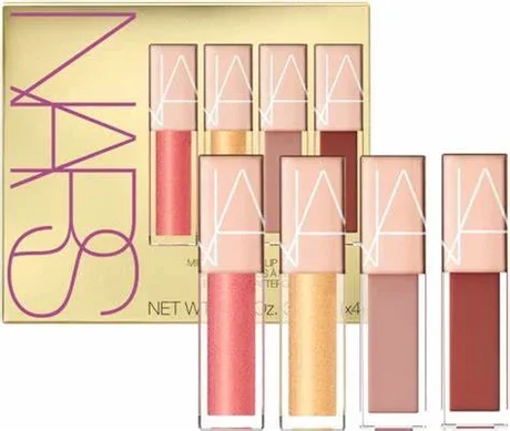 Set NARS Mini Afterglow Lip Shine Edición Limitada - 3,7 ml x 4