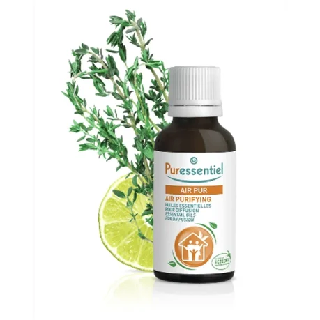 PURESSENTIEL Air Purifying Spray - 30ml (Patented Essential Oil Blend)