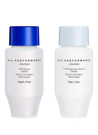Relleno de piel Shiseido Bio-Performance (serúm del día y nocturno)