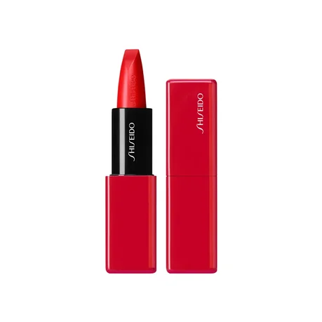 Lápiz labial en gel satinado Shiseido - Rojo 02 (3g)