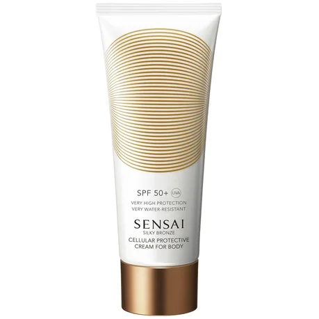 Crème solaire pour le corps Sensai Silky Bronze SPF50, 150 ml