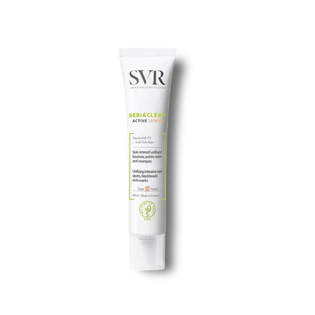 SVR Sebiaclear Active Tint 40ml - For Sensitive Skin and Acne-Prone Faces